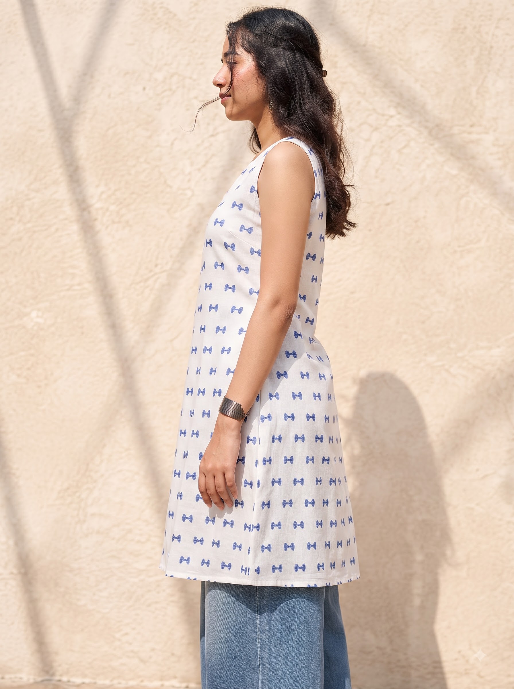 woman modeling white kurti 2k 202608091154 woman modeling white kurti 2k 202608091154